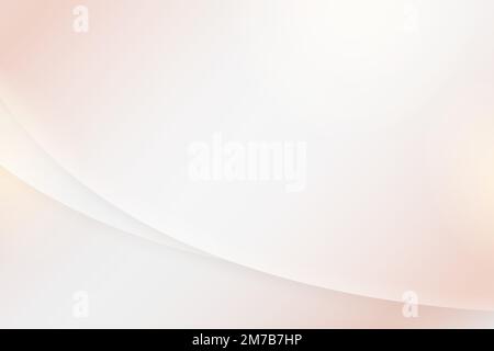 Soft pink abstract curved background vector Stock Vector