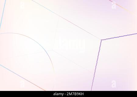 Pink geometric hexagonal prism vector Stock Vector