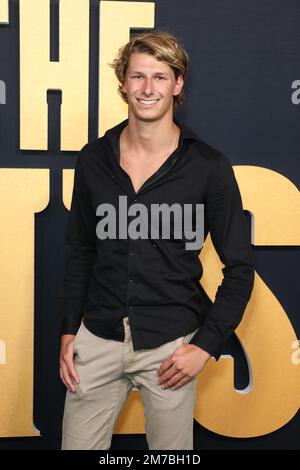 Sydney, Australia. 9th January 2023. Sam Fricker attends the premiere of The Test Season Two at Hoyts Entertainment Quarter. Credit: Richard Milnes/Alamy Live News Stock Photo