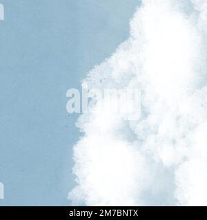 Blue sky background vector with clouds Stock Vector