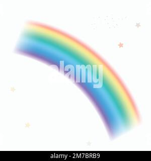 Rainbow light curve element vector Stock Vector Image & Art - Alamy