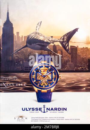 Ulysse nardin advert hi res stock photography and images Alamy