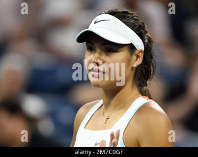 File photo dated 30-08-2022 of Emma Raducanu. Emma Raducanu is hopeful of being fit for next week’s Australian Open but is taking it a “day at a time” in her recovery from an ankle injury. Issue date: Monday January 9, 2022. Stock Photo