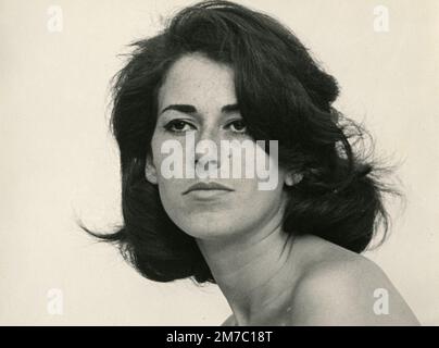 Italian actress Manuela Palermi, 1970s Stock Photo - Alamy