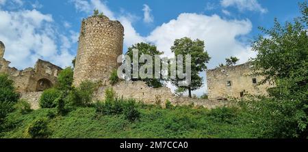 Castle Ruin Prandegg / Austria Stock Photo