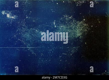 Abstract film texture background with grain, dust and light leak Stock Photo