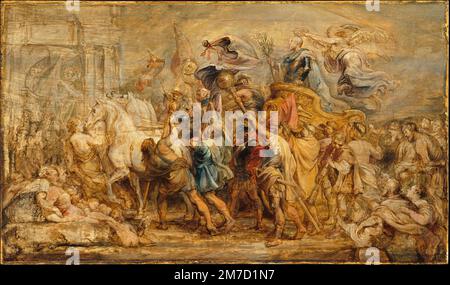 The Triumph of Henry IV ca. 1630 by Peter Paul Rubens Stock Photo