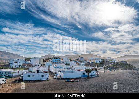 Puerto de la Pena on the West coast of Fuerteventura, Spain Stock Photo