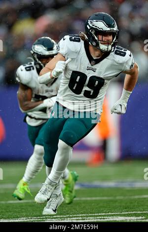 Philadelphia Eagles tight end Jack Stoll plays against the Cleveland Browns  in the first half during an NFL preseason football game in Cleveland,  Sunday, Aug. 21, 2022. (AP Photo/Ron Schwane Stock Photo 