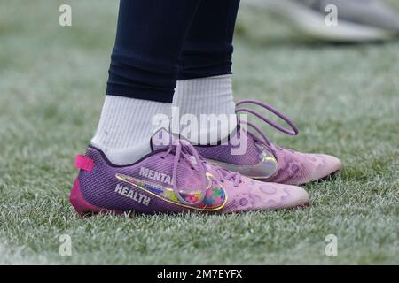 Tennessee Titans safety Josh Thompson (29) comes onto the field for the  first half of an NFL football game against the Kansas City Chiefs, Sunday,  Nov. 6, 2022 in Kansas City, Mo. (