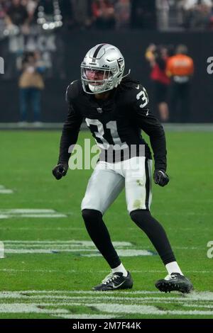 Las Vegas Raiders linebacker Luke Masterson (59) against the Indianapolis  Colts during the first half of an NFL football game, Sunday, Nov 13, 2022,  in Las Vegas. (AP Photo/Rick Scuteri Stock Photo - Alamy