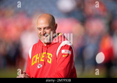 Kansas City Chiefs quarterback Patrick Mahomes (15) against the Denver  Broncos during the first half of an NFL football game Saturday, Jan. 8,  2022, in Denver. (AP Photo/David Zalubowski Stock Photo - Alamy