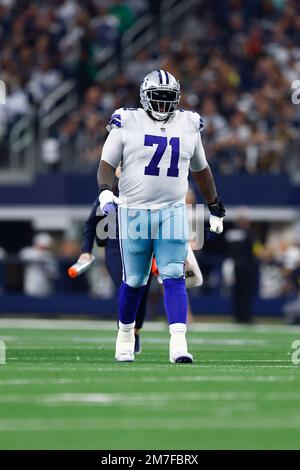 Dallas Cowboys offensive tackle Jason Peters (71) in action during the  second half of an NFL football game against the Minnesota Vikings, Sunday,  Nov. 20, 2022 in Minneapolis. (AP Photo/Stacy Bengs Stock