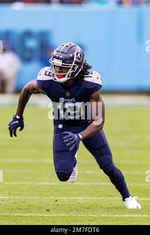 Tennessee Titans wide receiver Chris Moore (11) during an NFL football game  against the New Orleans Saints, Sunday, Sep. 10, 2023, in New Orleans. (AP  Photo/Tyler Kaufman Stock Photo - Alamy