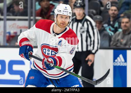 Montreal Canadiens defenseman Mike Matheson during the second period of ...