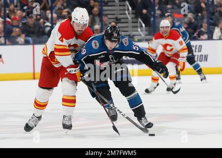 Calgary Flames' Jacob Markstrom plays during an NHL hockey game, Tuesday,  Nov. 16, 2021, in Philadelphia. (AP Photo/Matt Slocum Stock Photo - Alamy