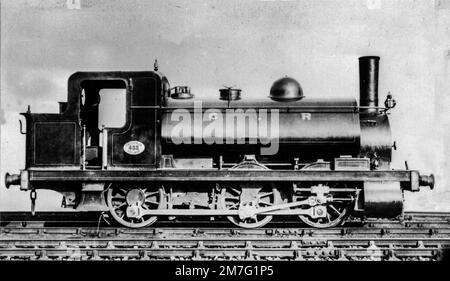Caledonian Railway 486 Class 0-6-0ST locomotive No.488 Stock Photo