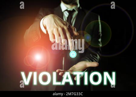 Conceptual display Violation. Concept meaning an infringement of