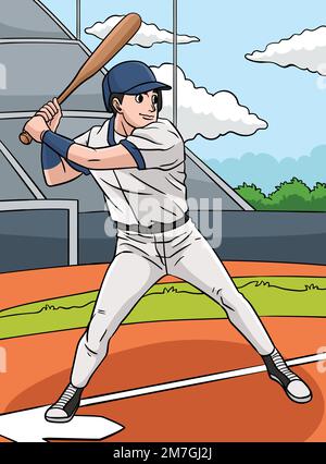 Baseball Cartoon