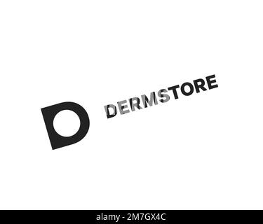 Dermstore, Logo, White background Stock Photo - Alamy