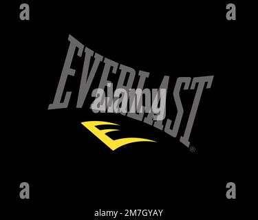 Everlast brand, Logo, Black background Stock Photo - Alamy