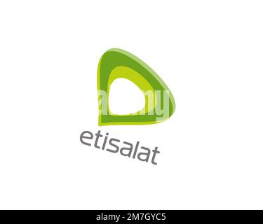 Etisalat Telecommunication Company Logo Editorial Stock Photo - Image of  logos, italia: 108108018