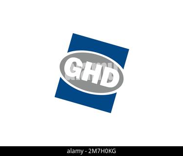 GHD Group Logo White Background Stock Photo Alamy