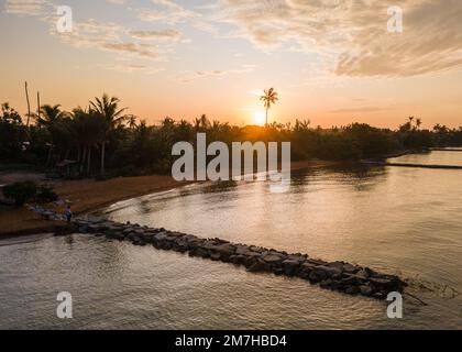 Landscape photos of Alor Gajah's district one of Malacca state of Malaysia Stock Photo