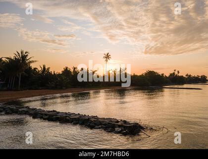 Landscape photos of Alor Gajah's district one of Malacca state of Malaysia Stock Photo