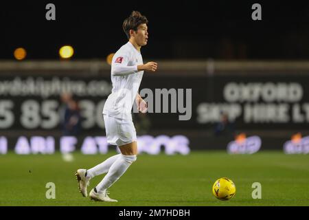 EAST RUTHERFORD, NJ - JULY 22: Takehiro Tomiyasu #18 of Arsenal warms up  prior to the Champions Tour soccer game against Manchester United on July  22, 2023 at MetLife Stadium in East