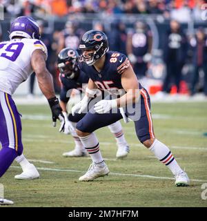 December 18, 2022: Chicago Bears #32 David Montgomery runs in for a  touchdown during a game against the Philadelphia Eagles in Chicago, IL.  Mike Wulf/CSM/Sipa USA(Credit Image: © Mike Wulf/Cal Sport Media/Sipa