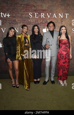 M. Night Shyamalan and Saleka Shyamalan Stock Photo - Alamy