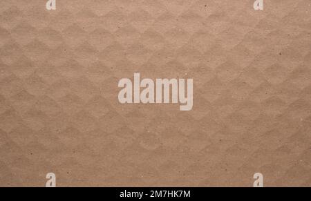Recycled cardboard texture using as background with space for your text or image Stock Photo