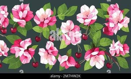 Cute Nature Floral Flower Leaf Minimalist Girly Background Wallpaper  6575425 Vector Art at Vecteezy