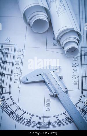 Vernier caliper deals construction