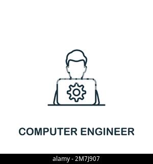 computer engineer icon