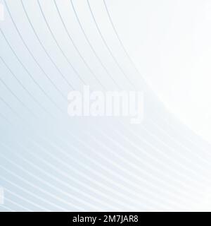 Blue abstract layered stripes vector background Stock Vector