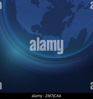 Globe vector technology corporate background Stock Vector