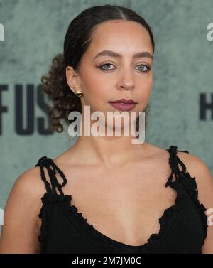Hayley Law arrives at HBO's THE LAST OF US Premiere held at the Regency