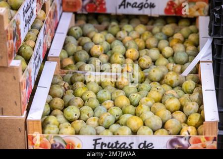 largest wholesale food market in Spain, Madrid, Spain Stock Photo