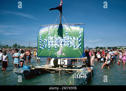 Australia. Northern Territory. Darwin. Beer Can Regatta. Stock Photo