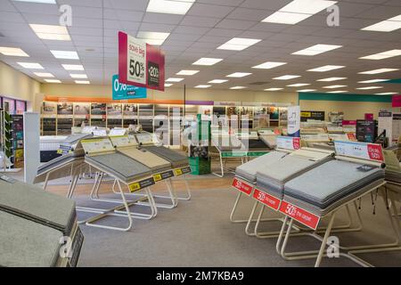Carpet Right store Stock Photo
