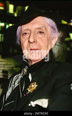 Quentin Crisp. Book signing. Hampstead, London. UK Stock Photo