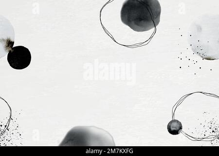 Seamless pattern vector of ink brush textured background Stock Vector