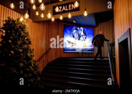 ARNHEM - Interior of cinema, Vue Arnhem. The cinemas are counting more visits again after a period of fewer visits, mainly as a result of the corona measures. ANP ROBIN VAN LONKHUIJSEN netherlands out - belgium out Stock Photo