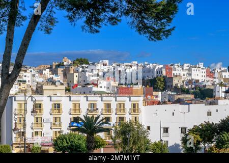 Tangier Rooftops Over the rooftops in Tangier. Shot from the rooftop of Riad Tingis ...