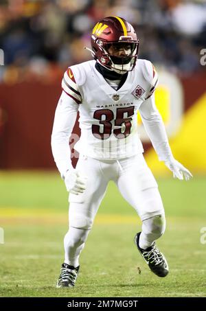 Arizona Cardinals safety Budda Baker (3) runs during an NFL football game  against the Washington Commanders, Sunday, September 10, 2023 in Landover,  Maryland. (AP Photo/Daniel Kucin Jr Stock Photo - Alamy