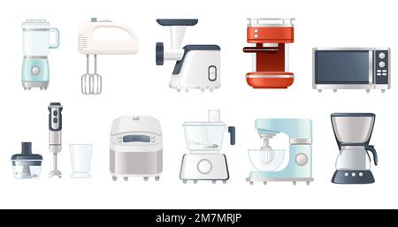 Set of kitchen cooking tools design vector illustration isolated on white background Stock Vector