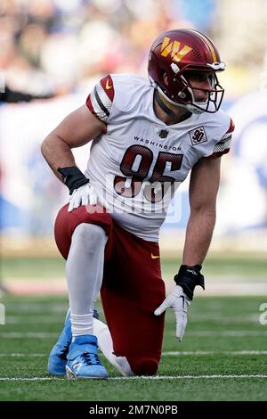 Washington Commanders defensive end Casey Toohill (95) defends