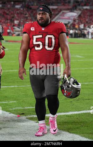 Tampa Bay Buccaneers Vita Vea #50 Nike Men's Red Official